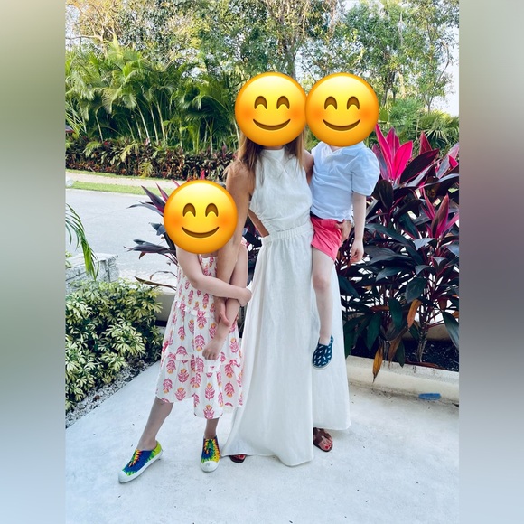 SIR the label Women’s White Alena Cross Over Maxi Dress. Sz 0 - Picture 7 of 10